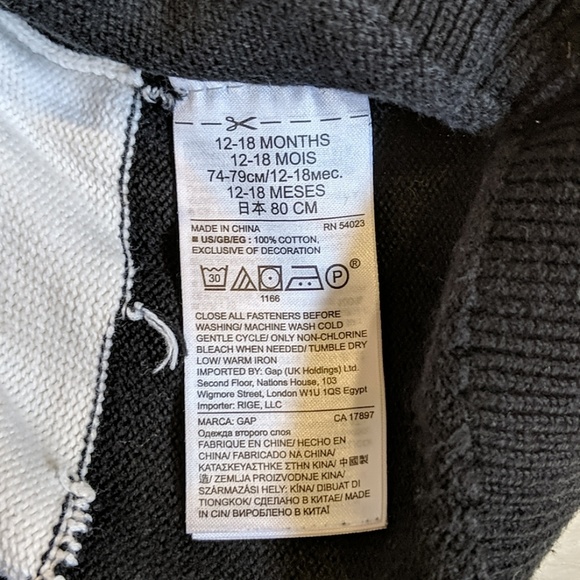 Baby GAP Kitty Sweater - Picture 5 of 6